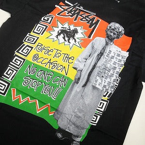 STUSSY ステューシー RASTAFARI TEE BLACK Tシャツ 黒 Size 【M】 【新古品・未使用品】 20813232