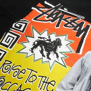 STUSSY ステューシー RASTAFARI TEE BLACK Tシャツ 黒 Size 【M】 【新古品・未使用品】 20813232