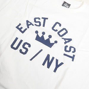 STUSSY ステューシー EAST COAST US/NY TEE WHITE Tシャツ 白 Size 【M】 【新古品・未使用品】 20813235