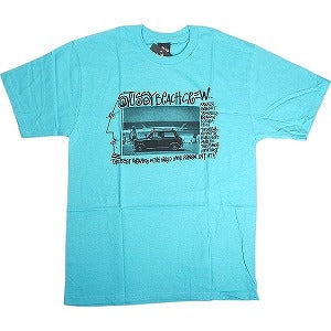 STUSSY ステューシー BEACH CREW TEE BLUE Tシャツ 青 Size 【M】 【新古品・未使用品】 20813267