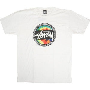 STUSSY ステューシー TIE DYE DOT TEE WHITE Tシャツ 白 Size 【M】 【新古品・未使用品】 20813277