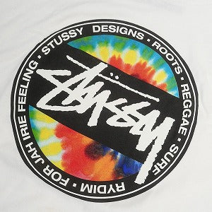 STUSSY ステューシー TIE DYE DOT TEE WHITE Tシャツ 白 Size 【M】 【新古品・未使用品】 20813277