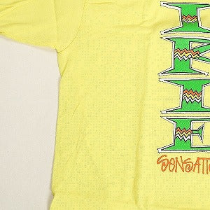 STUSSY ステューシー IRIE SENSATION TEE YELLOW Tシャツ 黄 Size 【M】 【新古品・未使用品】 20813280