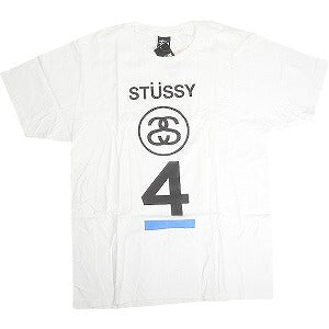 STUSSY ステューシー 4 STACK TEE WHITE Tシャツ 白 Size 【M】 【新古品・未使用品】 20813282