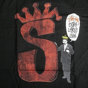 STUSSY ステューシー S CROWN LIVIN TEE BLACK Tシャツ 黒 Size 【M】 【新古品・未使用品】 20813285