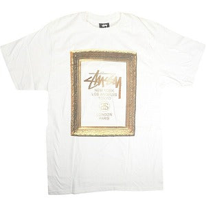 STUSSY ステューシー WT FRAME TEE WHITE Tシャツ 白 Size 【M】 【新古品・未使用品】 20813294