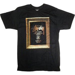 STUSSY ステューシー WT FRAME TEE BLACK Tシャツ 黒 Size 【M】 【新古品・未使用品】 20813295