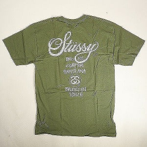 STUSSY ステューシー WORLD TOUR TEE KAHKI Tシャツ カーキ Size 【M】 【新古品・未使用品】 20813298