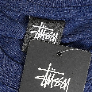 STUSSY ステューシー STUSSY +80 TEE NAVY Tシャツ 紺 Size 【M】 【新古品・未使用品】 20813310