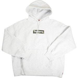 SUPREME シュプリーム 23AW Box Logo Hooded Sweatshirt Ash Grey ボックスロゴパーカー 薄灰 Size 【M】 【中古品-良い】 20813334