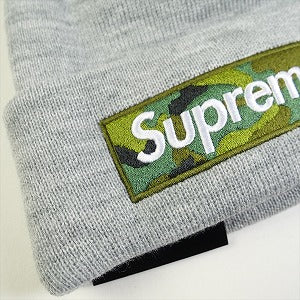 SUPREME シュプリーム 23AW New Era Box Logo Beanie Ash Grey ボックスロゴビーニー 薄灰 Size 【フリー】 【新古品・未使用品】 20813335