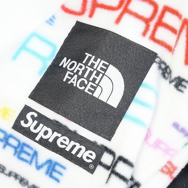 SUPREME シュプリーム ×The North Face 21AW Steep Tech Fleece Jacket White フリースジャケット 白 Size 【L】 【新古品・未使用品】 20813408