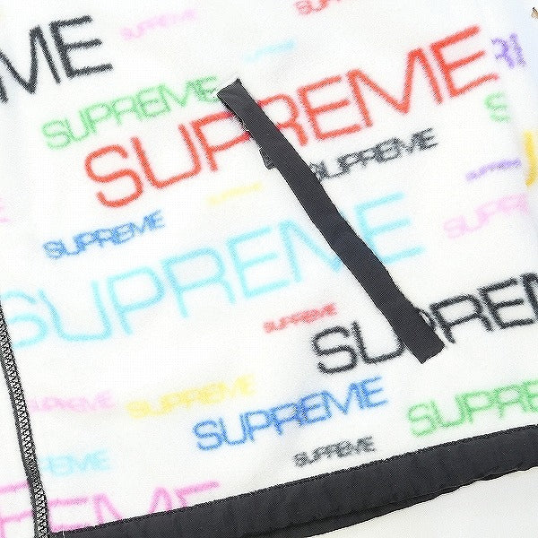 SUPREME シュプリーム ×The North Face 21AW Steep Tech Fleece Jacket White フリースジャケット 白 Size 【L】 【新古品・未使用品】 20813408