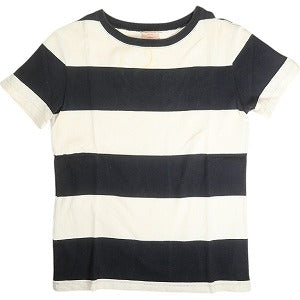 At Last ＆ Co アットラスト/BUTCHER PRODUCTS ブッチャープロダクツ W.BORDER S-S NAVY/WHITE Tシャツ 紺白 Size 【40】 【中古品-ほぼ新品】 20813427