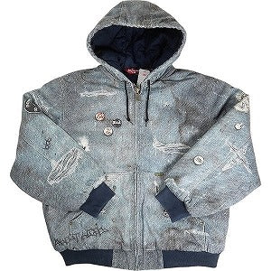 SUPREME シュプリーム 24AW HJR Trompe L'oeil Hooded Work Jacket Indigo ジャケット インディゴ Size 【M】 【新古品・未使用品】 20813437