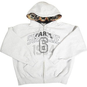 SUPREME シュプリーム ×MM6 Maison Margiela 24SS Zip Up Hooded Sweatshirt Ash Grey ジップパーカー 薄灰 Size 【S】 【中古品-ほぼ新品】 20813448