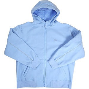 SUPREME シュプリーム Windstopper Zip Up Hooded Sweatshirt Light Blue ジップパーカー 水色 Size 【M】 【新古品・未使用品】 20813455