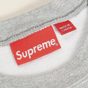 SUPREME シュプリーム 22AW Box Logo Crewneck Heather Grey クルーネックスウェット 灰 Size 【L】 【中古品-良い】 20813463