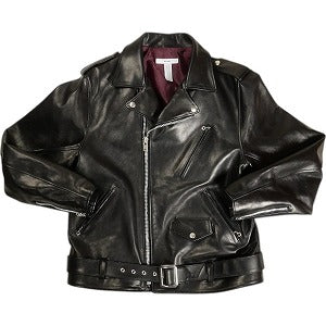 MASSES マシス LEATHER JKT VINTAGE W レザージャケット 黒 Size 【XL】 【中古品-ほぼ新品】 20813476