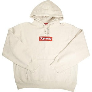 SUPREME シュプリーム 24AW Box Logo Hooded Sweatshirt Stone ボックスロゴパーカー クリーム Size 【XXL】 【新古品・未使用品】 20813483