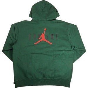 SUPREME シュプリーム ×NIKE Jordan 24AW Hooded Sweatshirt Green パーカー 緑 Size 【L】 【新古品・未使用品】 20813487