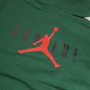 SUPREME シュプリーム ×NIKE Jordan 24AW Hooded Sweatshirt Green パーカー 緑 Size 【L】 【新古品・未使用品】 20813487
