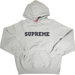 SUPREME シュプリーム 24SS Collegiate Hooded Sweatshirts Heather Grey パーカー 灰 Size 【M】 【中古品-良い】 20813504