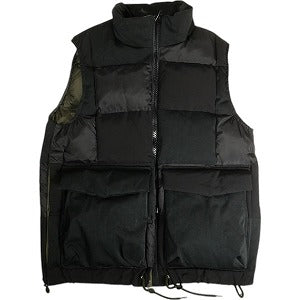 sacai サカイ 23AW Faux Suede Mix Vest ベスト 黒 Size 【3】 【中古品-良い】 20813509