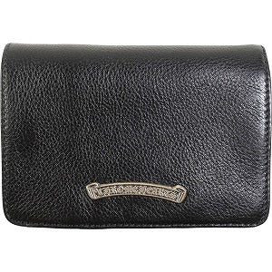 CHROME HEARTS クロム・ハーツ JOEY LEATHER WALLET レザーウォレット 黒 Size 【フリー】 【新古品・未使用品】 20813520