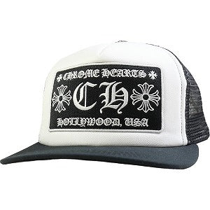 CHROME HEARTS クロム・ハーツ CH TRUCKER CAP WHITE/BLACK CHロゴメッシュキャップ 白黒 Size 【フリー】 【新古品・未使用品】 20813528