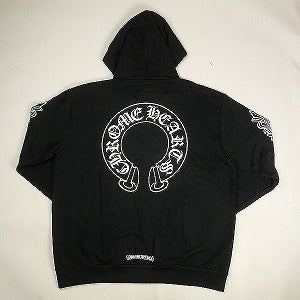 CHROME HEARTS クロム・ハーツ HORSESHOE FULL ZIP HOODIE BLACK ジップパーカー 黒 Size 【XXL】 【新古品・未使用品】 20813549