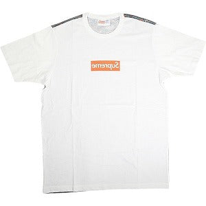 SUPREME シュプリーム ×COMME des GARCONS 13SS Box Logo Tee ドット迷彩柄ミラーBOXロゴTシャツ 白赤 Size 【L】 【新古品・未使用品】 20813576