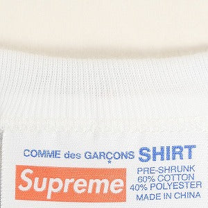 SUPREME シュプリーム ×COMME des GARCONS 13SS Box Logo Tee ドット迷彩柄ミラーBOXロゴTシャツ 白黒 Size 【L】 【新古品・未使用品】 20813577