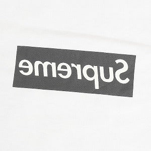 SUPREME シュプリーム ×COMME des GARCONS 13SS Box Logo Tee ドット迷彩柄ミラーBOXロゴTシャツ 白黒 Size 【L】 【新古品・未使用品】 20813577