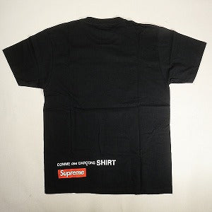 SUPREME シュプリーム ×COMME des GARCONS SHIRT 14SS Tee Black Tシャツ 黒 Size 【L】 【新古品・未使用品】 20813581