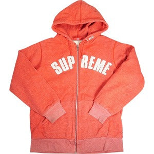 SUPREME シュプリーム 10AW Arc Logo Thermal Zip Up Hoodie パーカー 赤 Size 【L】 【中古品-良い】 20813594