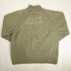 TENDERLOIN テンダーロイン MOCK NECK COTTON KNIT ニット オリーブ Size 【M】 【中古品-良い】 20813600