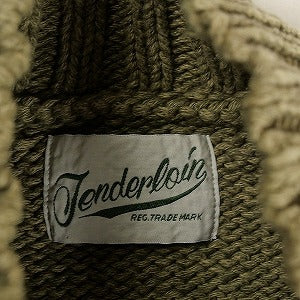 TENDERLOIN テンダーロイン MOCK NECK COTTON KNIT ニット オリーブ Size 【M】 【中古品-良い】 20813600