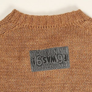 TENDERLOIN テンダーロイン V NECK COTTON KNIT BROWN ニット 茶 Size 【M】 【中古品-良い】 20813604