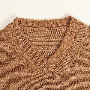 TENDERLOIN テンダーロイン V NECK COTTON KNIT BROWN ニット 茶 Size 【M】 【中古品-良い】 20813604