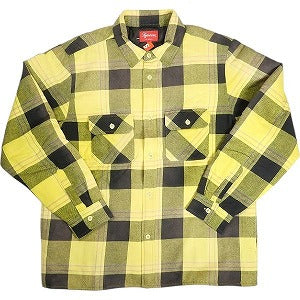 SUPREME シュプリーム 20AW Quilted Flannel Shirt Yellow 長袖シャツ 黄 Size 【M】 【新古品・未使用品】 20813626