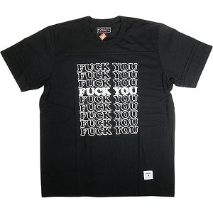 SUPREME シュプリーム ×HYSTERIC GLAMOUR 17AW Fuck You Football Tee Black Tシャツ 黒 Size 【M】 【新古品・未使用品】 20813627