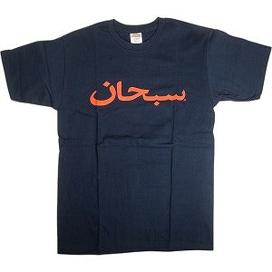 SUPREME シュプリーム 12SS Arabic Logo Tee Navy Tシャツ 紺 Size 【M】 【中古品-ほぼ新品】 20813631