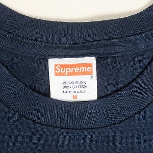 SUPREME シュプリーム 12SS Arabic Logo Tee Navy Tシャツ 紺 Size 【M】 【中古品-ほぼ新品】 20813631