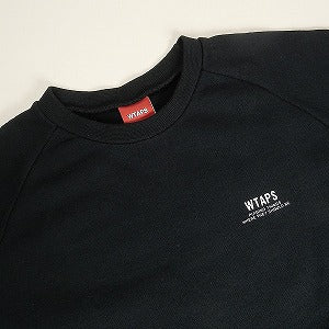 WTAPS ダブルタップス 14AW CROSS BONE CREWNECK BLACK クルーネックスウェット 黒 Size 【M】 【中古品-ほぼ新品】 20813635