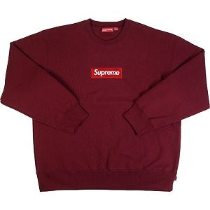 SUPREME シュプリーム 22AW Box Logo Crewneck Cardinal クルーネックスウェット エンジ Size 【L】 【新古品・未使用品】 20813637