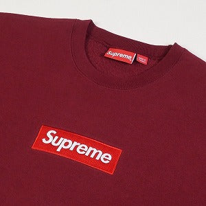 SUPREME シュプリーム 22AW Box Logo Crewneck Cardinal クルーネックスウェット エンジ Size 【L】 【新古品・未使用品】 20813637