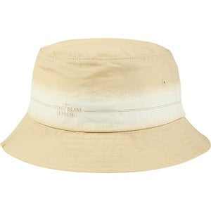 SUPREME シュプリーム ×Stone Island ストーンアイランド 22SS Stripe Crusher Tan ハット タン Size 【S/M】 【新古品・未使用品】 20813641