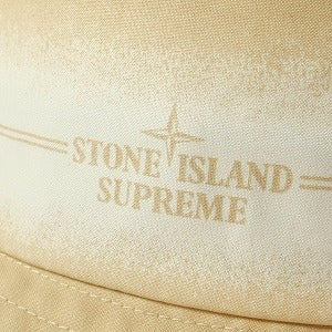 SUPREME シュプリーム ×Stone Island ストーンアイランド 22SS Stripe Crusher Tan ハット タン Size 【S/M】 【新古品・未使用品】 20813641