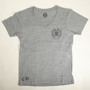 CHROME HEARTS クロム・ハーツ AMERICAN FLAG SS T-SHIRT GRAY VネックTシャツ オールド 灰 Size 【L】 【中古品-良い】 20813675